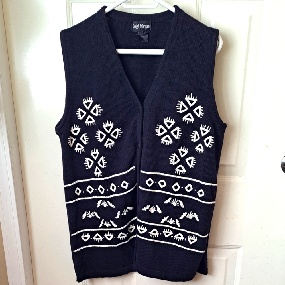 Vintage Leigh Morgan cotton vest